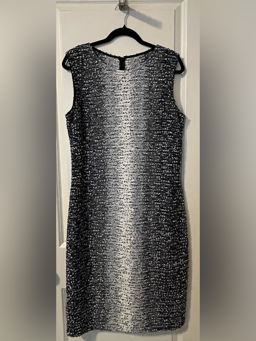 St. John Wool Blend Textured Dress Size 12